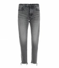 MOUSSY VINTAGE Jean Blackwood Tapered Denim Gris Délavé