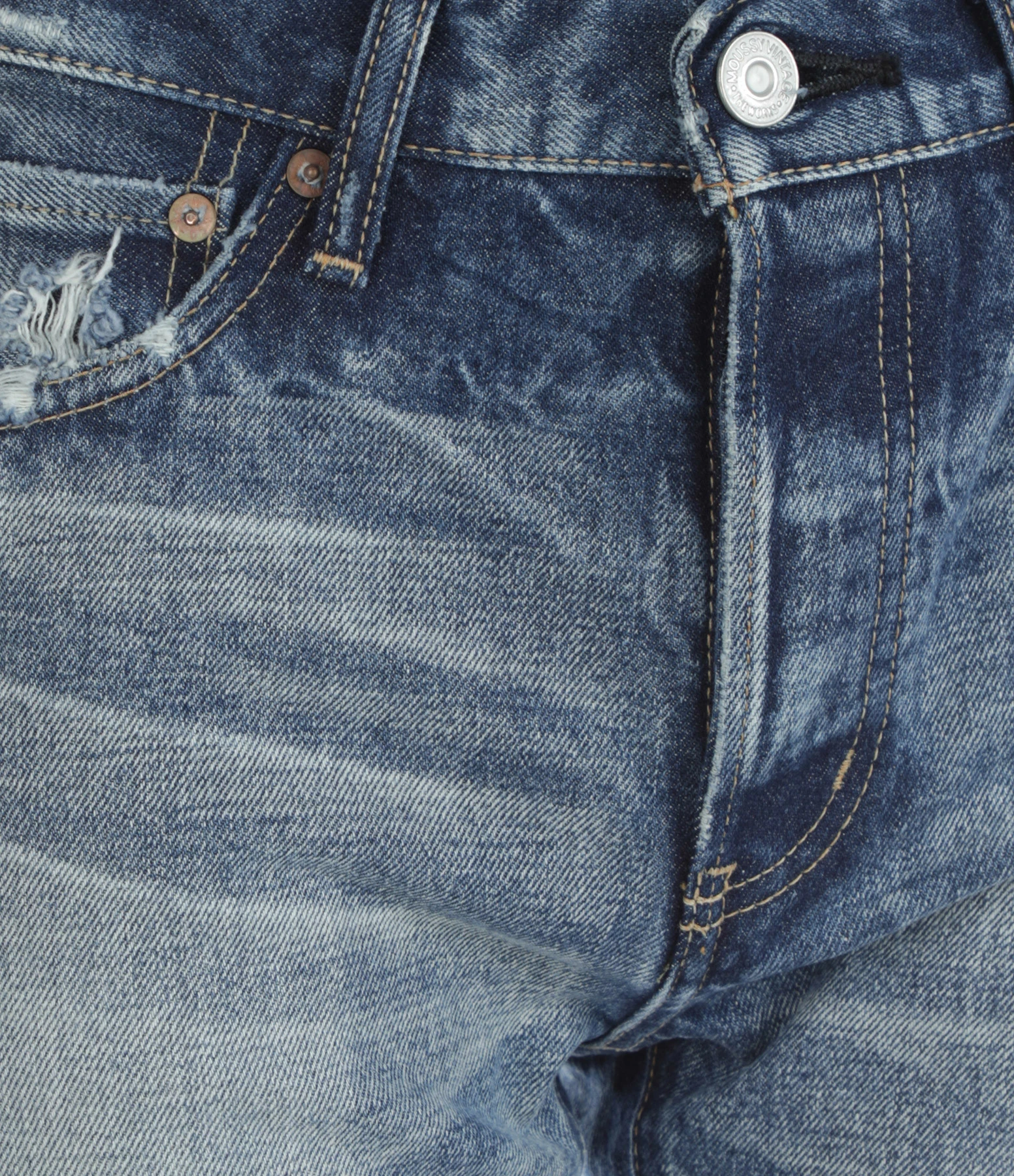 MOUSSY VINTAGE Jean Merry Tapered Denim Bleu 2 MOUSSY VINTAGE Jean Merry Tapered Denim Bleu - Image 2