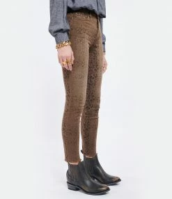 GOLDEN GOOSE Jean Golden Denim Léopard -Boutique UGG unnamed file 1063