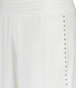 Alternative view of MM6 MAISON MARGIELA Pantalon Jogging Large Fendu Blanc, Collection Studio