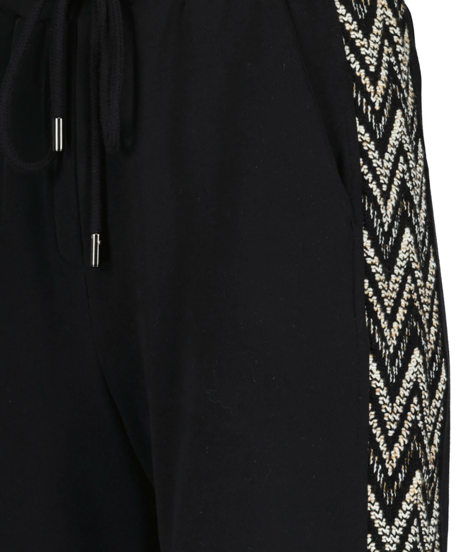 MISSONI Pantalon Large Coton Noir 2 MISSONI Pantalon Large Coton Noir - Image 2