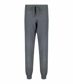 MAJESTIC FILATURES Pantalon Coton Organique Anthracité Chiné