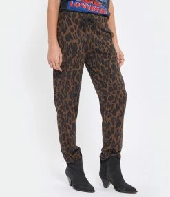 MAJESTIC FILATURES Pantalon Coton Léopard Camel 9 MAJESTIC FILATURES Pantalon Coton Léopard Camel -Boutique UGG unnamed file 1158