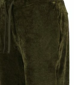 Alternative view of MAJESTIC FILATURES Pantalon Coton Olive
