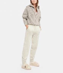 Alternative view of ISABEL MARANT ÉTOILE Pantalon Kira Coton Gris Clair