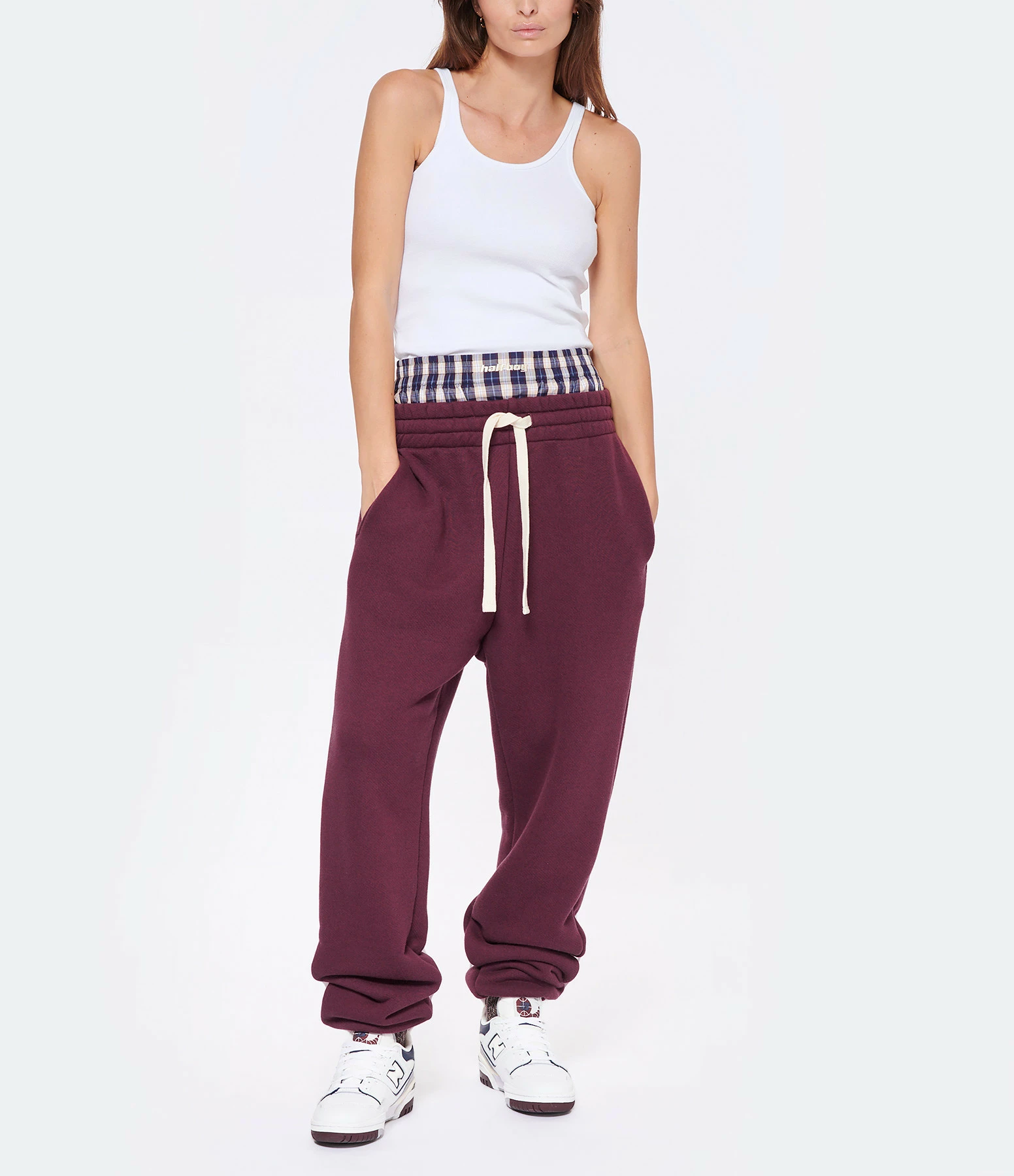 HALFBOY Jogging Boxer Coton Violet 2 HALFBOY Jogging Boxer Coton Violet - Image 2