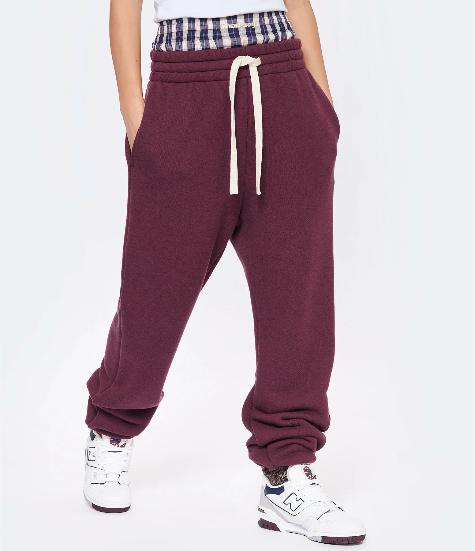 HALFBOY Jogging Boxer Coton Violet 3 HALFBOY Jogging Boxer Coton Violet - Image 3