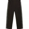 GOLDEN GOOSE Jogging Enfant Star Étoiles Noir Blanc