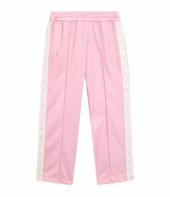GOLDEN GOOSE Jogging Enfant Star Étoiles Rose Blanc