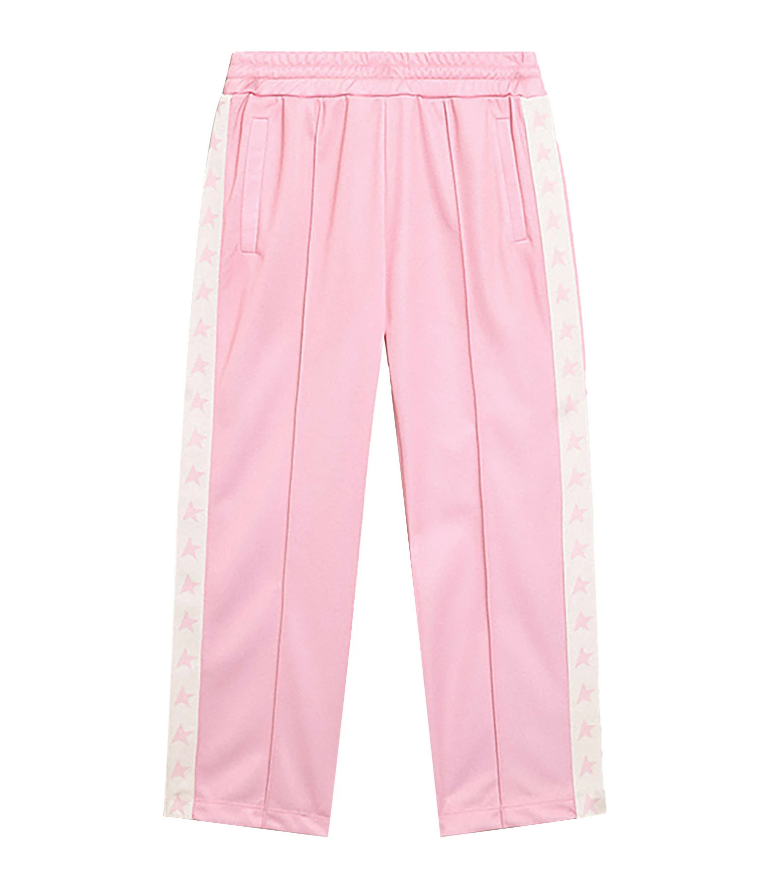 GOLDEN GOOSE Jogging Enfant Star Étoiles Rose Blanc 1 GOLDEN GOOSE Jogging Enfant Star Étoiles Rose Blanc