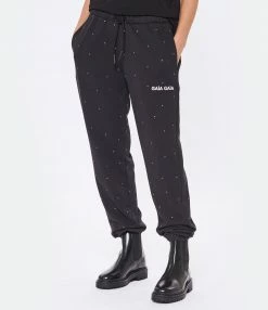 GAÏA GAÏA Jogging Calypso Strass Coton Noir -Boutique UGG unnamed file 1282