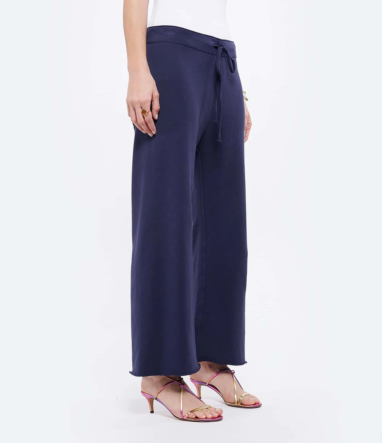 NILI LOTAN Jogging Kiki Coton Bleu Marine 4 NILI LOTAN Jogging Kiki Coton Bleu Marine - Image 4