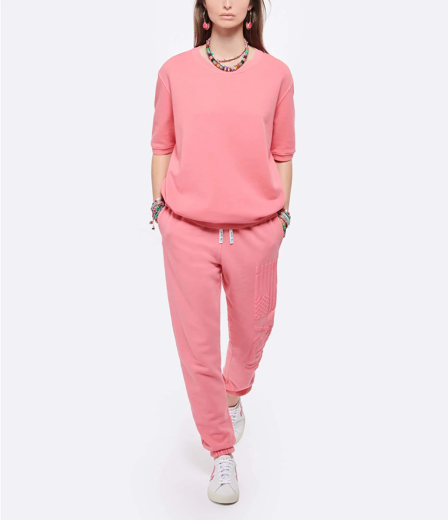 AUTRY Jogging Matchpoint Flag Rose 3 AUTRY Jogging Matchpoint Flag Rose - Image 3