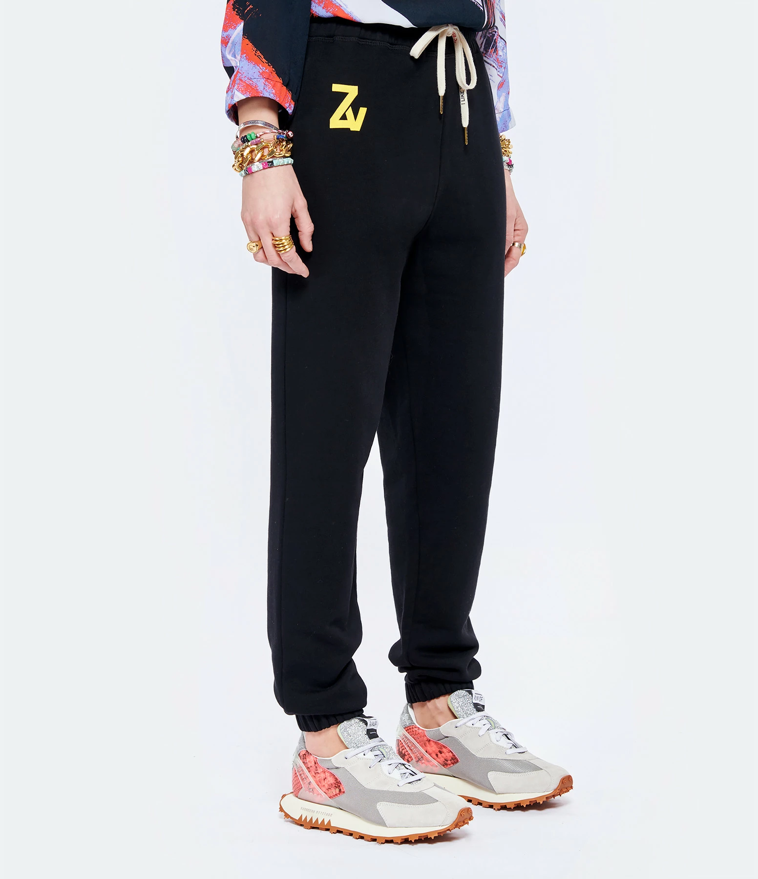 ZADIG & VOLTAIRE Jogging Steevy Coton Noir 3 ZADIG & VOLTAIRE Jogging Steevy Coton Noir - Image 3