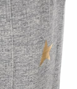 Alternative view of GOLDEN GOOSE Jogging Homme Doro Étoile Coton Gris
