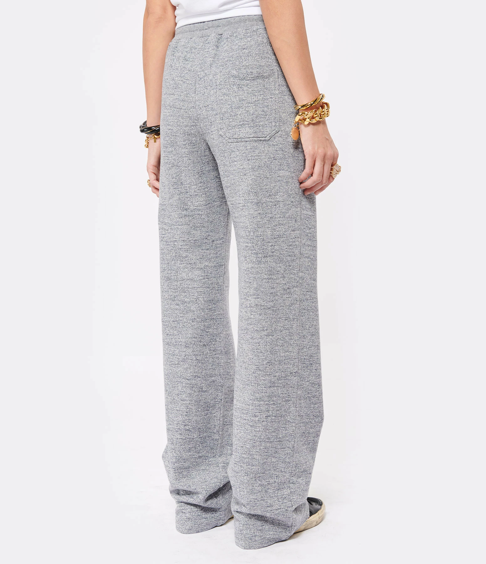 GOLDEN GOOSE Jogging Dorotea Étoile Coton Gris 5 GOLDEN GOOSE Jogging Dorotea Étoile Coton Gris - Image 5
