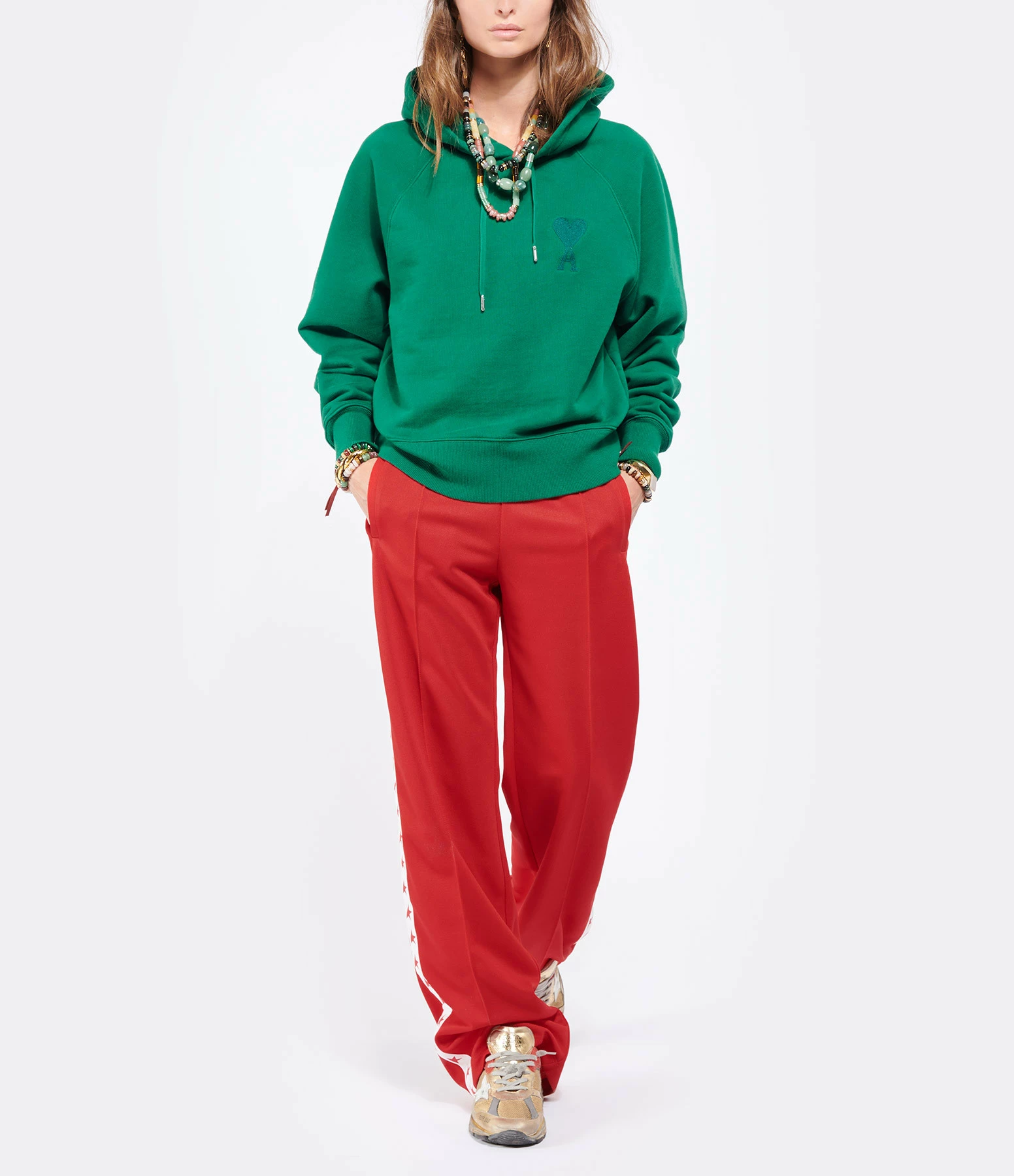 GOLDEN GOOSE Jogging Dorotea Étoile Rouge 7 GOLDEN GOOSE Jogging Dorotea Étoile Rouge - Image 7