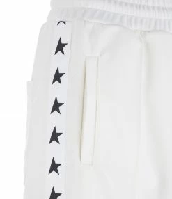 Alternative view of GOLDEN GOOSE Jogging Dorotea Étoile Écru