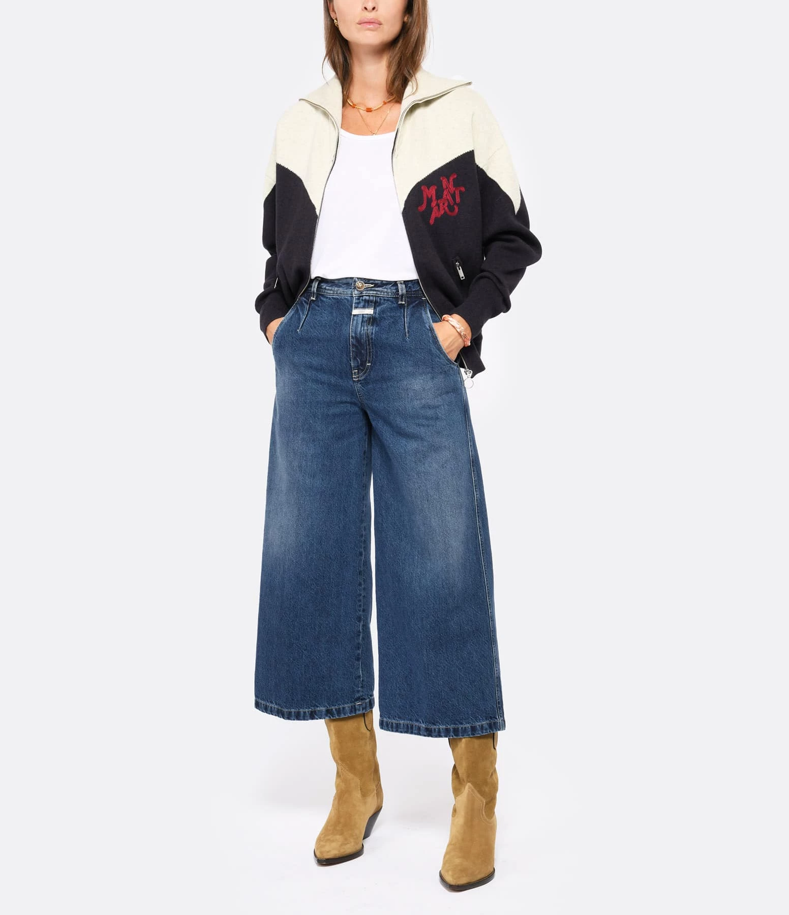 CLOSED Jean Large Court Leira Denim Bleu 3 CLOSED Jean Large Court Leira Denim Bleu - Image 3