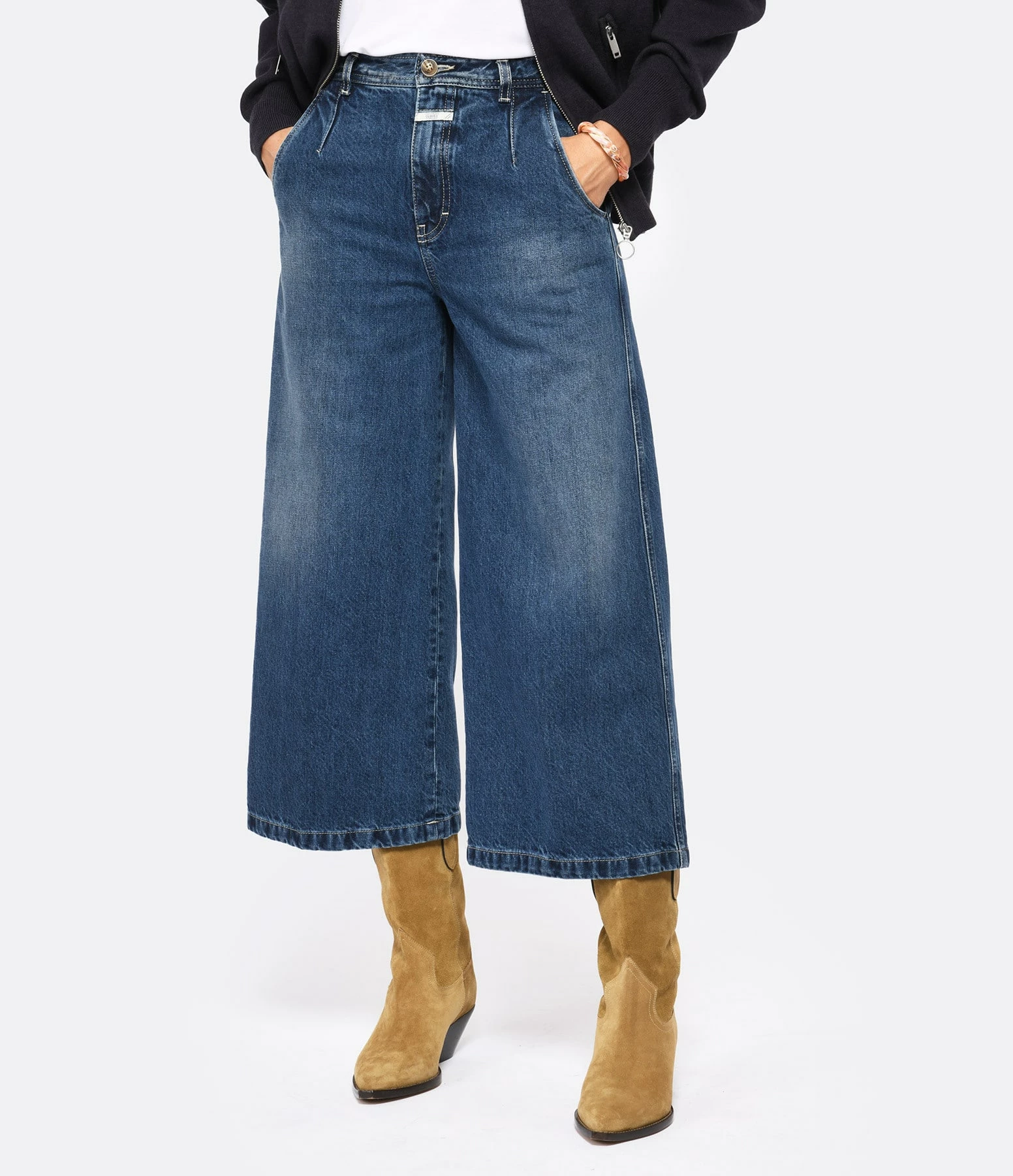 CLOSED Jean Large Court Leira Denim Bleu 4 CLOSED Jean Large Court Leira Denim Bleu - Image 4