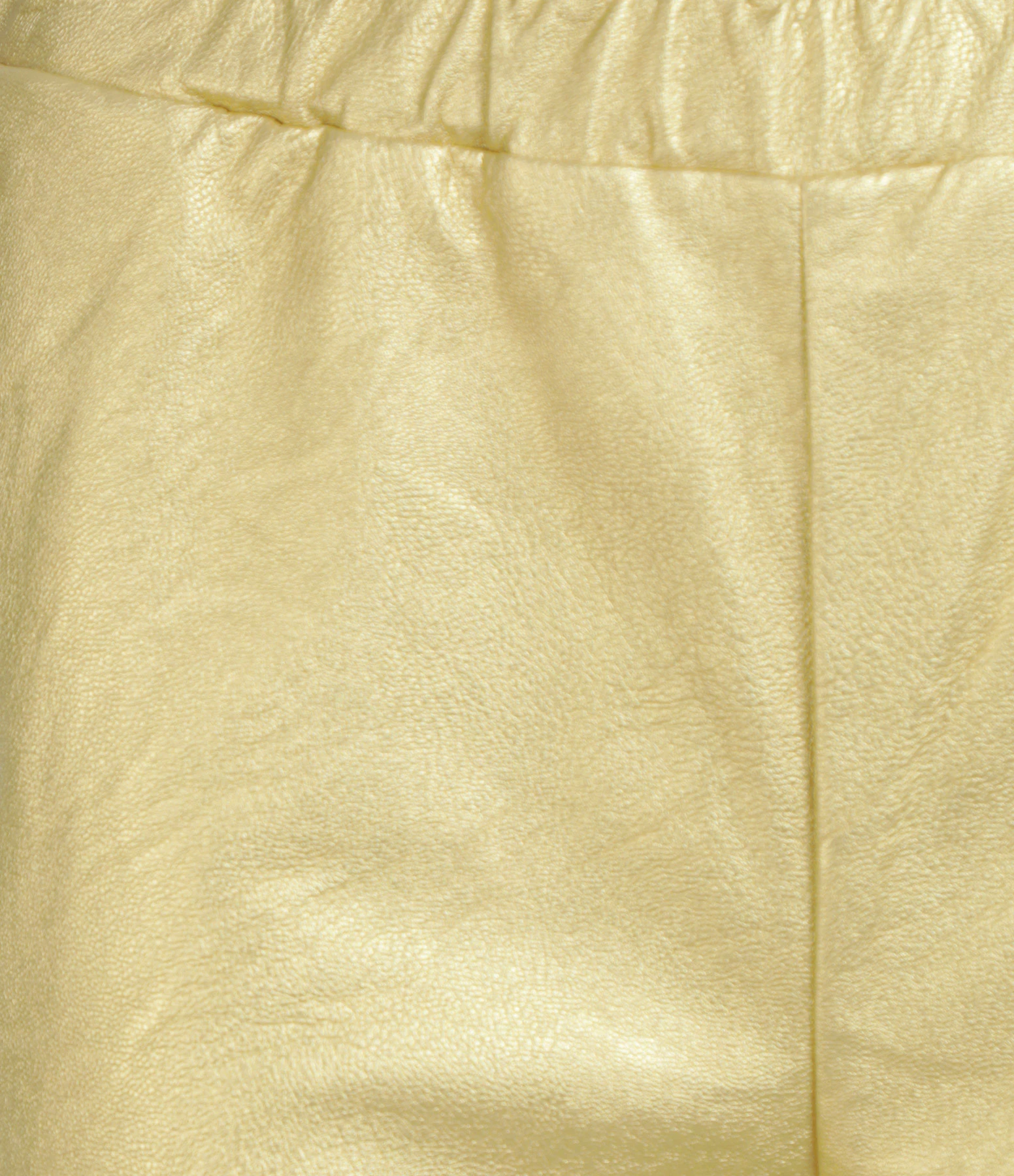 MAEVY MOUVEMENT LIBRE Pantalon Cuir Vegan Doré 2 MAEVY MOUVEMENT LIBRE Pantalon Cuir Vegan Doré - Image 2