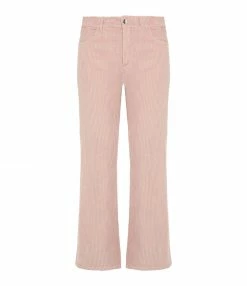 ROSEANNA Pantalon Selva Coton Rose Boisé