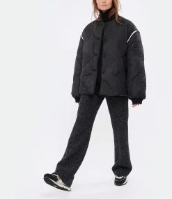 ESSENTIEL ANTWERP Pantalon Child Taille Haute Coton Noir -Boutique UGG unnamed file 1627