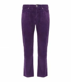 MODETROTTER Pantalon Elias Coton Violet