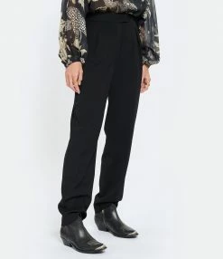 FORTE_FORTE Pantalon Taille Haute Noir 7 FORTE_FORTE Pantalon Taille Haute Noir -Boutique UGG unnamed file 1643