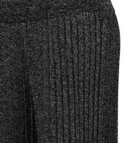 Alternative view of TARA JARMON Pantalon Pannacotta Noir Pailleté