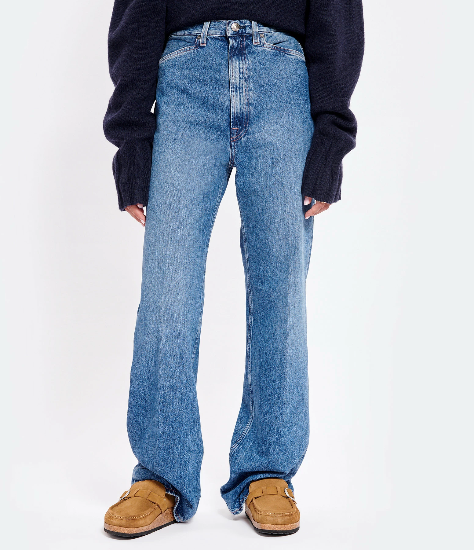 MADE IN TOMBOY Jean Jey Denim Bleu 3 MADE IN TOMBOY Jean Jey Denim Bleu - Image 3