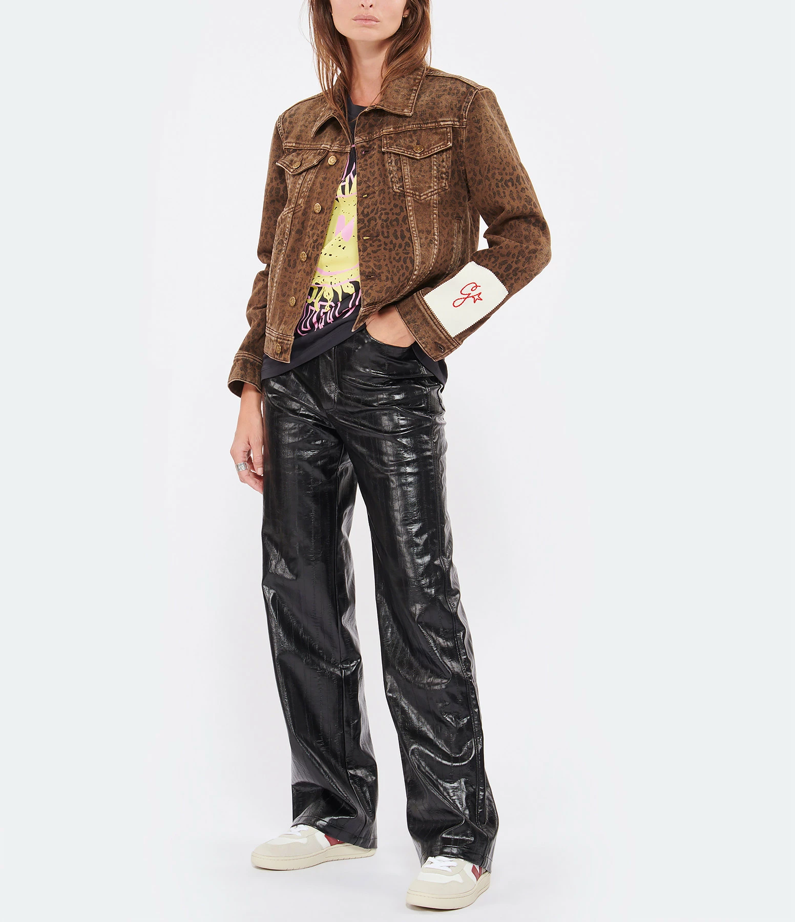 ROTATE Pantalon Droit Noir 6 ROTATE Pantalon Droit Noir - Image 6