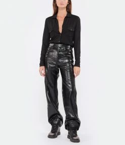 ROTATE Pantalon Droit Noir 15 ROTATE Pantalon Droit Noir -Boutique UGG unnamed file 1673