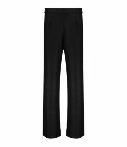 MAJESTIC FILATURES Pantalon Métallique Noir