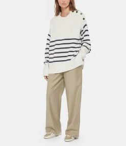 A.P.C. Pantalon Tressie Laine Beige Chiné -Boutique UGG unnamed file 1714