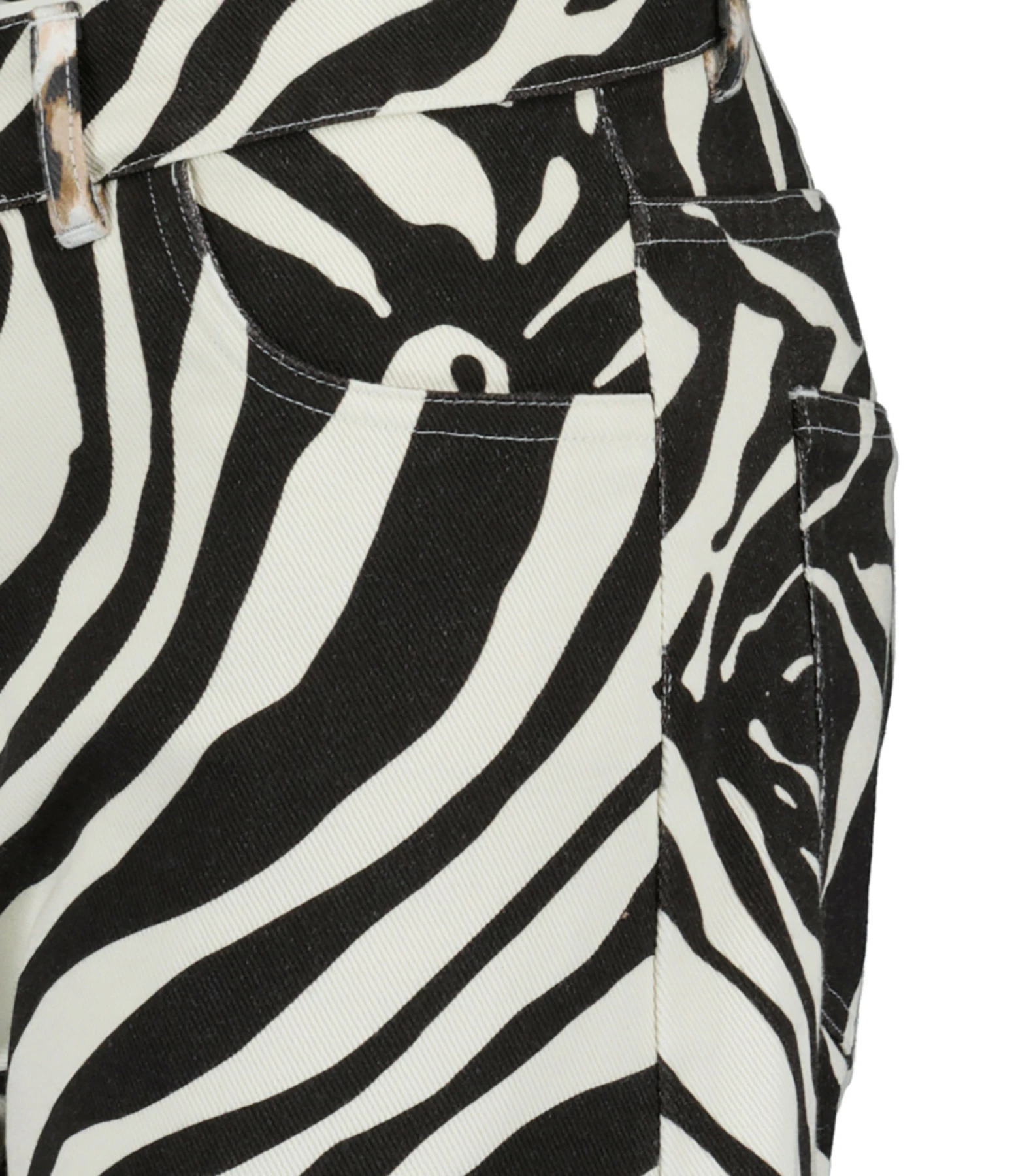 LA PRESTIC OUISTON Pantalon Yep Coton Zèbre 2 LA PRESTIC OUISTON Pantalon Yep Coton Zèbre - Image 2