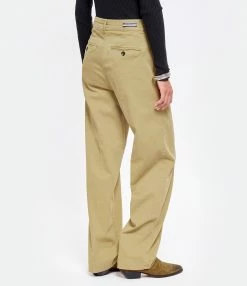VANESSA BRUNO Pantalon Silver Coton Beige Mastic 9 VANESSA BRUNO Pantalon Silver Coton Beige Mastic -Boutique UGG unnamed file 1761