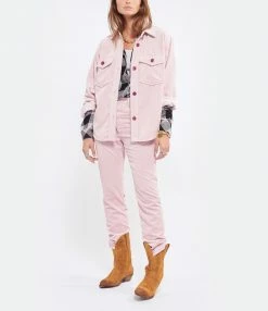 ISABEL MARANT Pantalon Meeroya Rose Clair -Boutique UGG unnamed file 1772