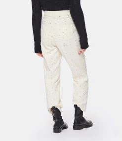 GOLDEN GOOSE Jean Journey Kim Cristaux Coton Écru 12 GOLDEN GOOSE Jean Journey Kim Cristaux Coton Écru -Boutique UGG unnamed file 179