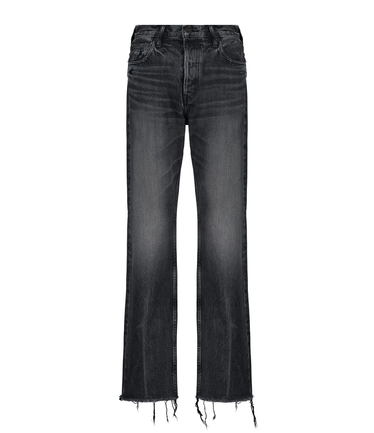MOUSSY VINTAGE Jean Ashleys Wide Straight Denim Noir 1 MOUSSY VINTAGE Jean Ashleys Wide Straight Denim Noir