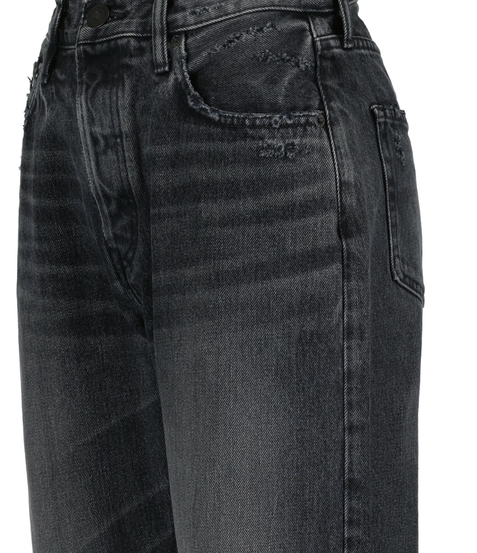 MOUSSY VINTAGE Jean Ashleys Wide Straight Denim Noir 2 MOUSSY VINTAGE Jean Ashleys Wide Straight Denim Noir - Image 2