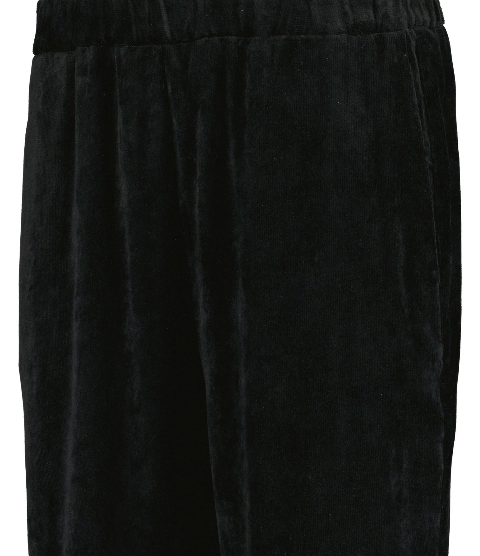 FORTE_FORTE Pantalon Velours Noir 2 FORTE_FORTE Pantalon Velours Noir - Image 2