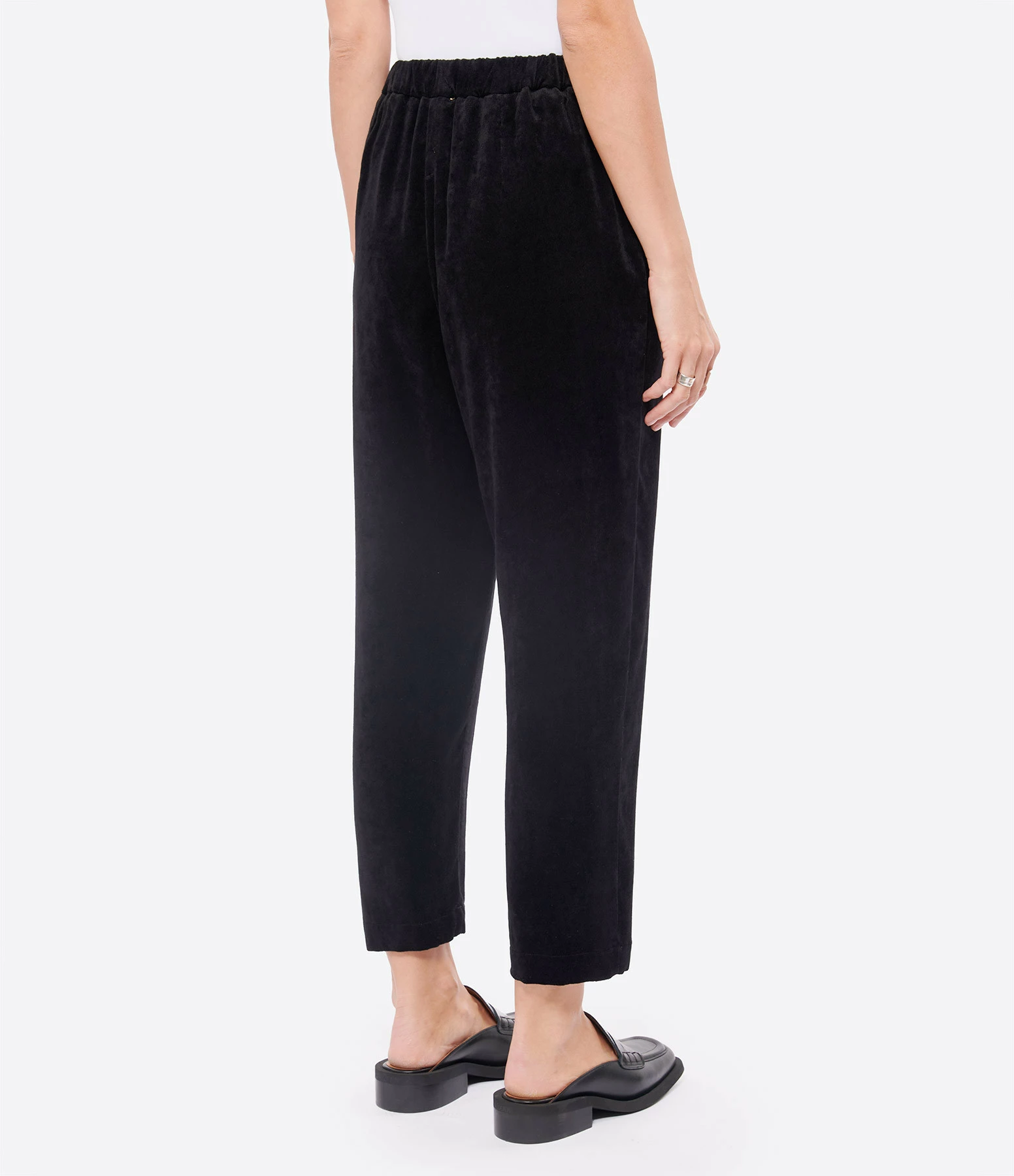 FORTE_FORTE Pantalon Velours Noir 5 FORTE_FORTE Pantalon Velours Noir - Image 5