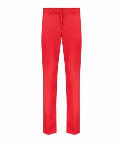 MODETROTTER Pantalon Romy Thorens Laine Rouge