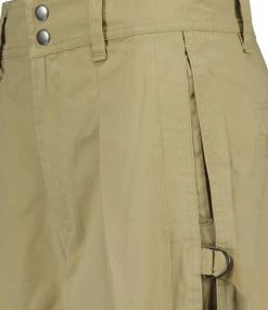 Alternative view of ISABEL MARANT ÉTOILE Pantalon Keowina Coton Kaki Clair