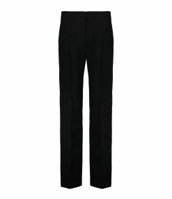 ISABEL MARANT Pantalon Liolirok Laine Noir