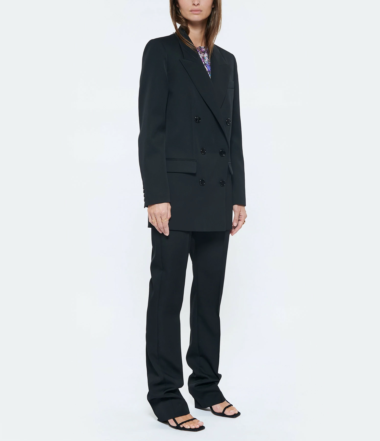 ISABEL MARANT Pantalon Liolirok Laine Noir 7 ISABEL MARANT Pantalon Liolirok Laine Noir - Image 7