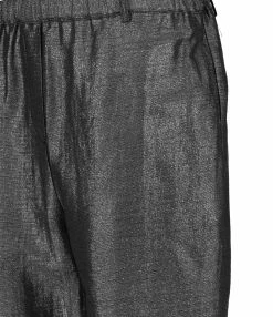 Alternative view of JEANNE VOULAND Pantalon Hana Lin Lurex Noir