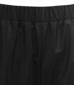 Alternative view of MM6 MAISON MARGIELA Pantalon Droit Simili Cuir Noir