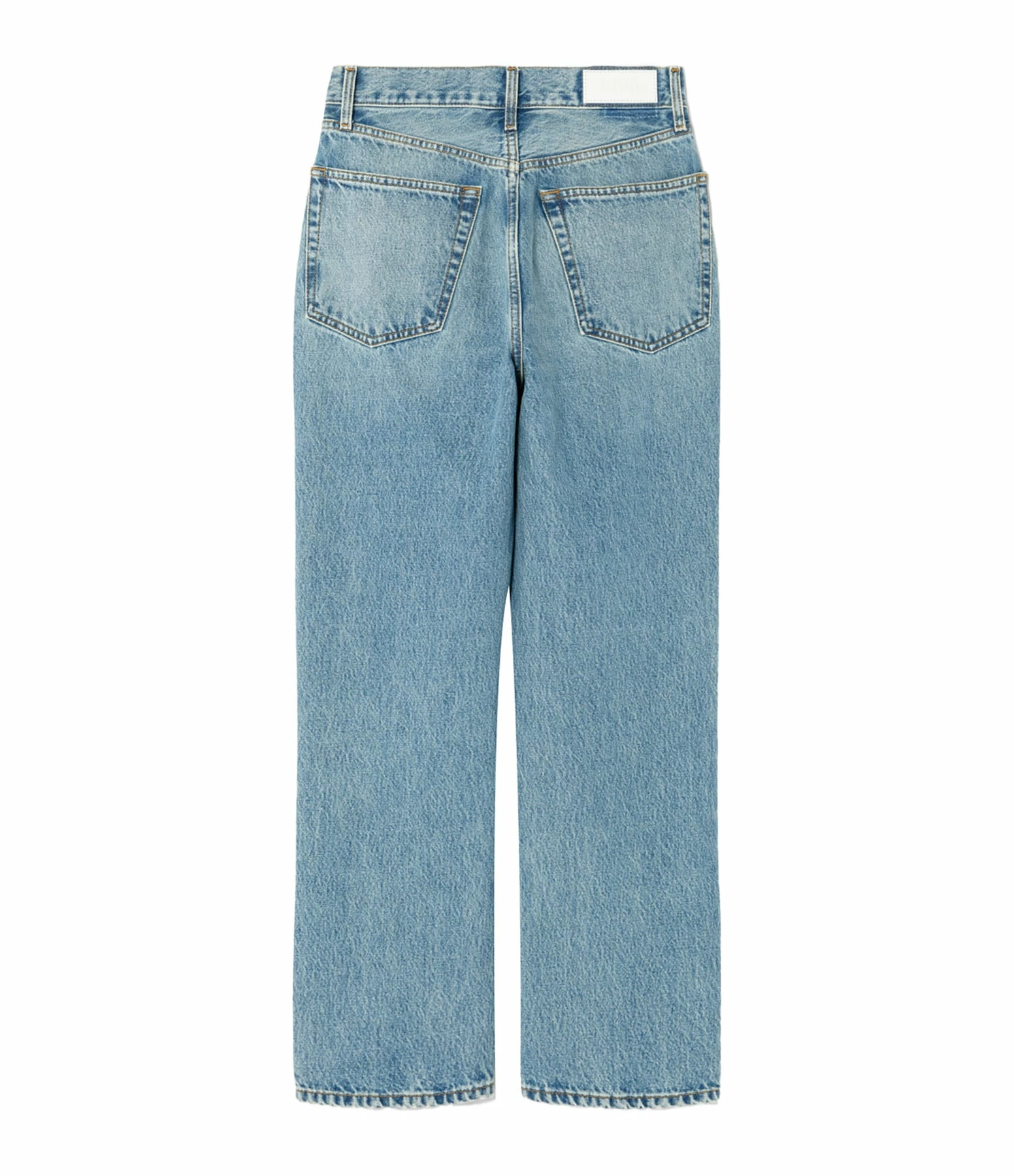 RE/DONE Jean 90s Crop Low Slung Denim Bleu 2 RE/DONE Jean 90s Crop Low Slung Denim Bleu - Image 2
